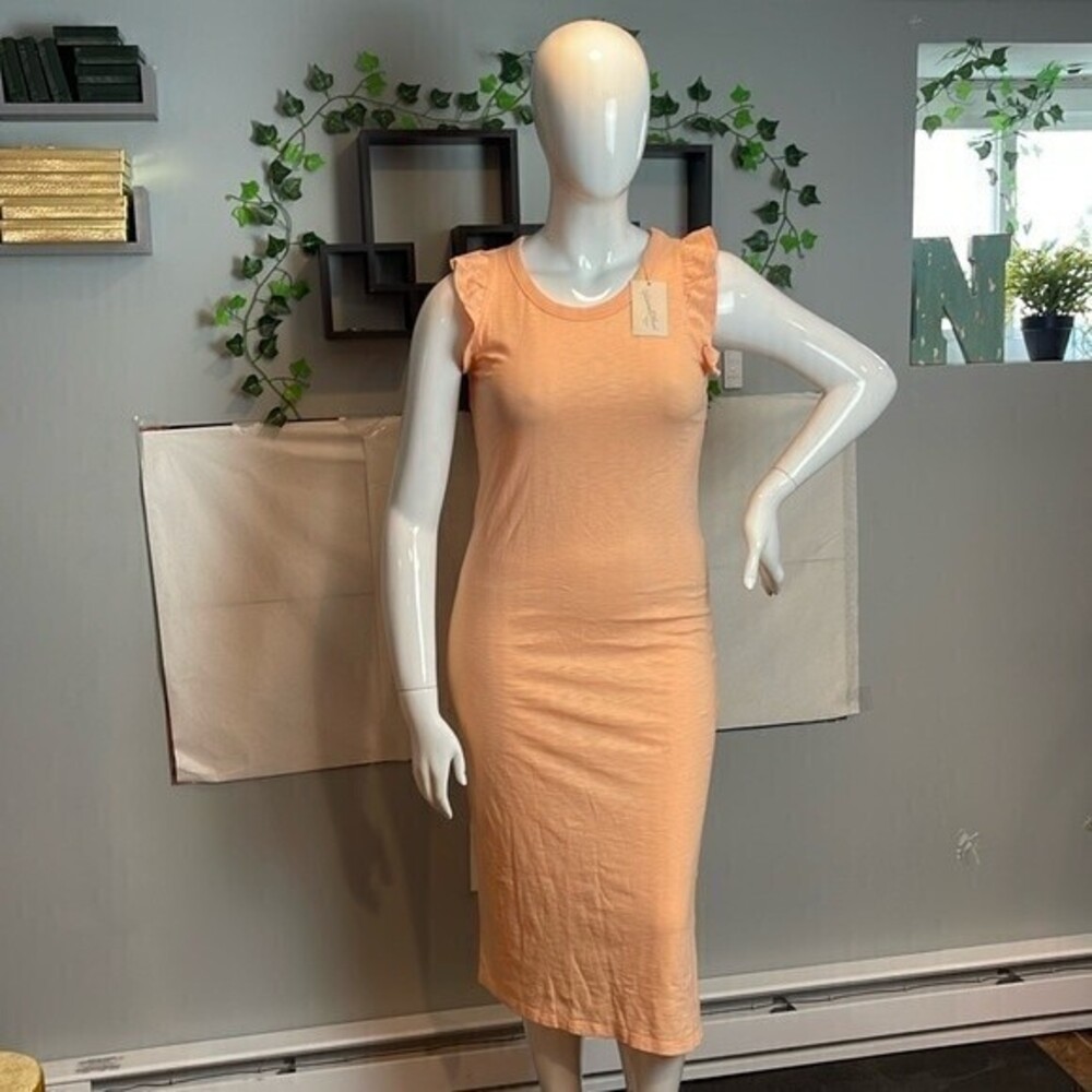 Universal Threads 100% Cotton maxi flutter sleeve Dress Size M